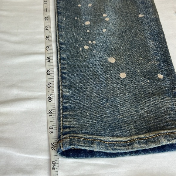Embellish, distressed stretch, retro grunge, denim jeans, size 38 - Picture 12 of 12